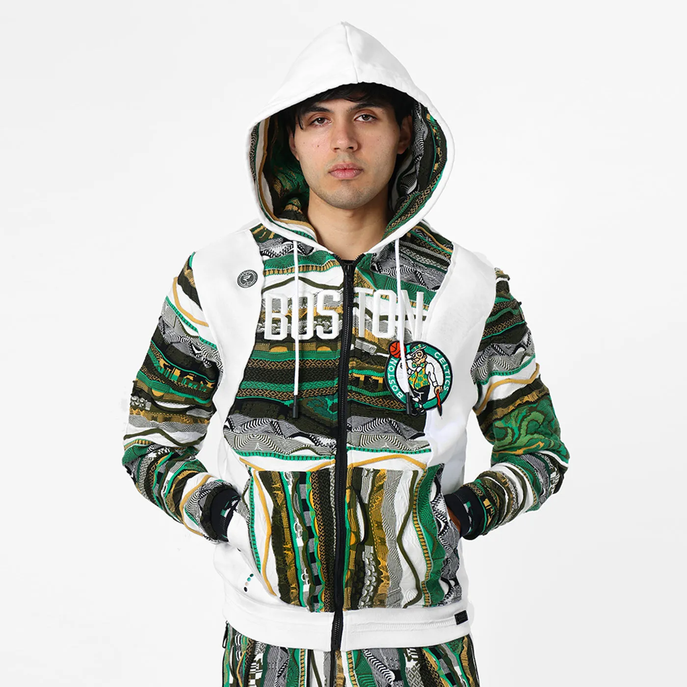 New - COOGI X NBA X Protege - Boston Celtics Full Zip Hoody sold by COOGI product image thumbnail 2