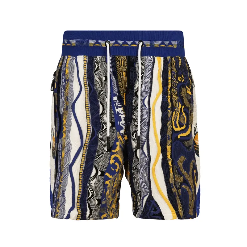 New - COOGI X NBA X Protege -Golden State Warriors Sweater Knit Basketball Shorts sold by COOGI
