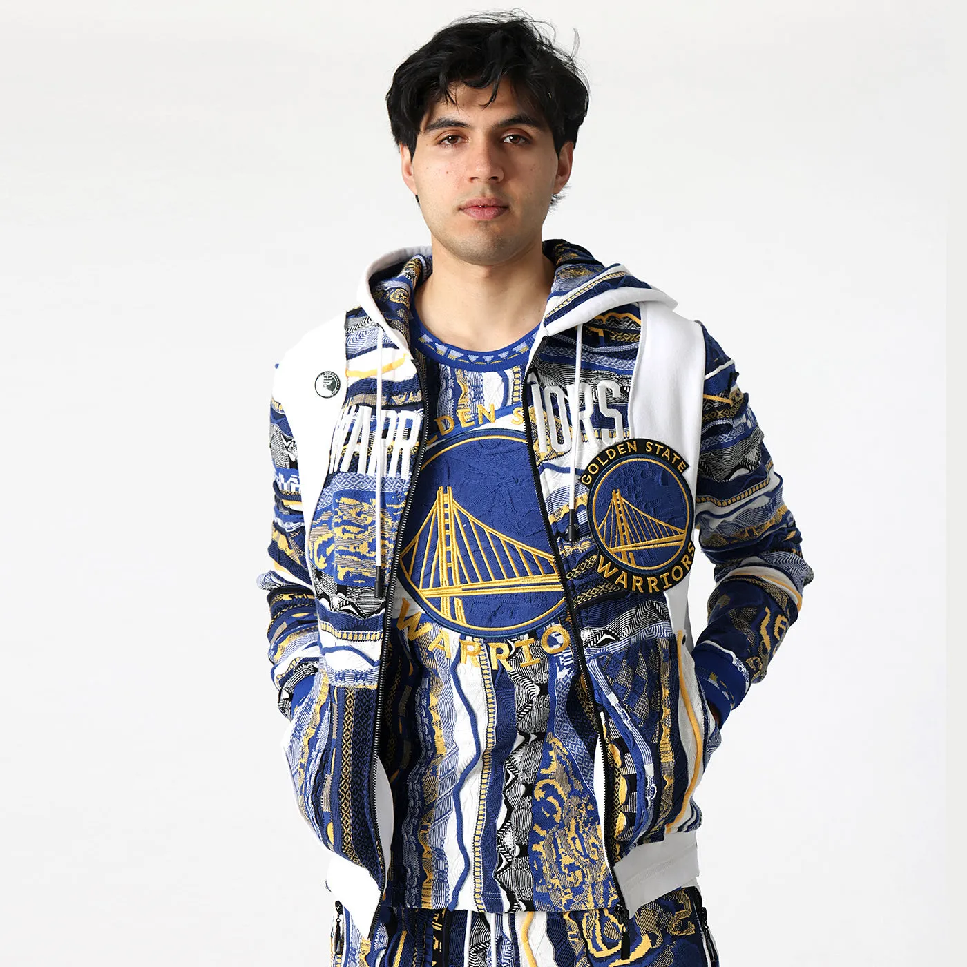 New - COOGI X NBA X Protege - Golden State Warriors Full Zip Hoody sold by COOGI product image thumbnail 3