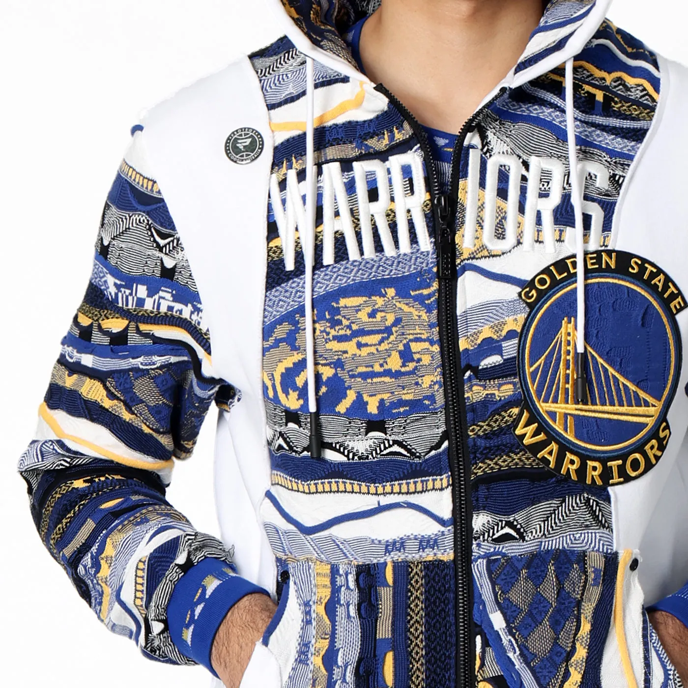 New - COOGI X NBA X Protege - Golden State Warriors Full Zip Hoody sold by COOGI product image thumbnail 5