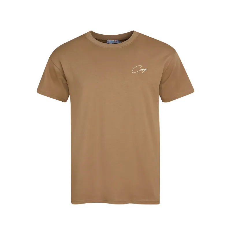 New - COOGI Script Tee - Brown sold by COOGI