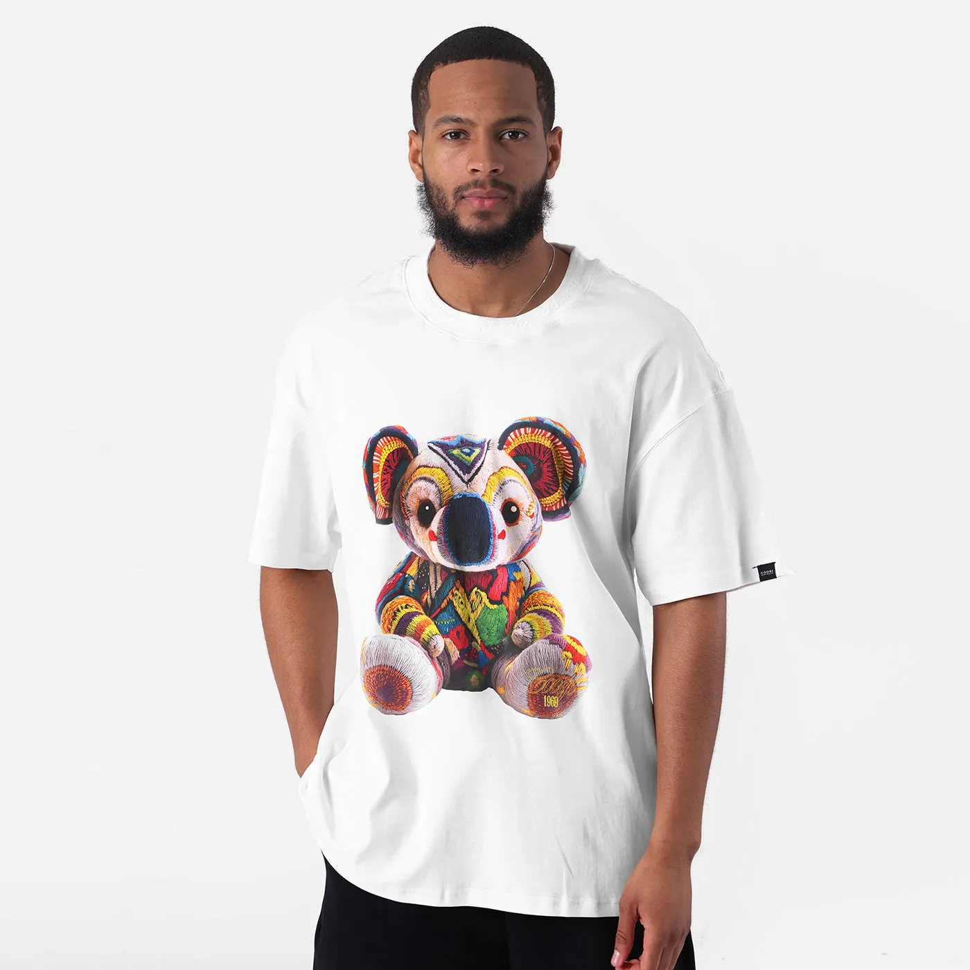 New - COOGI Koala Tee - Oversized - White sold by COOGI product image thumbnail 2