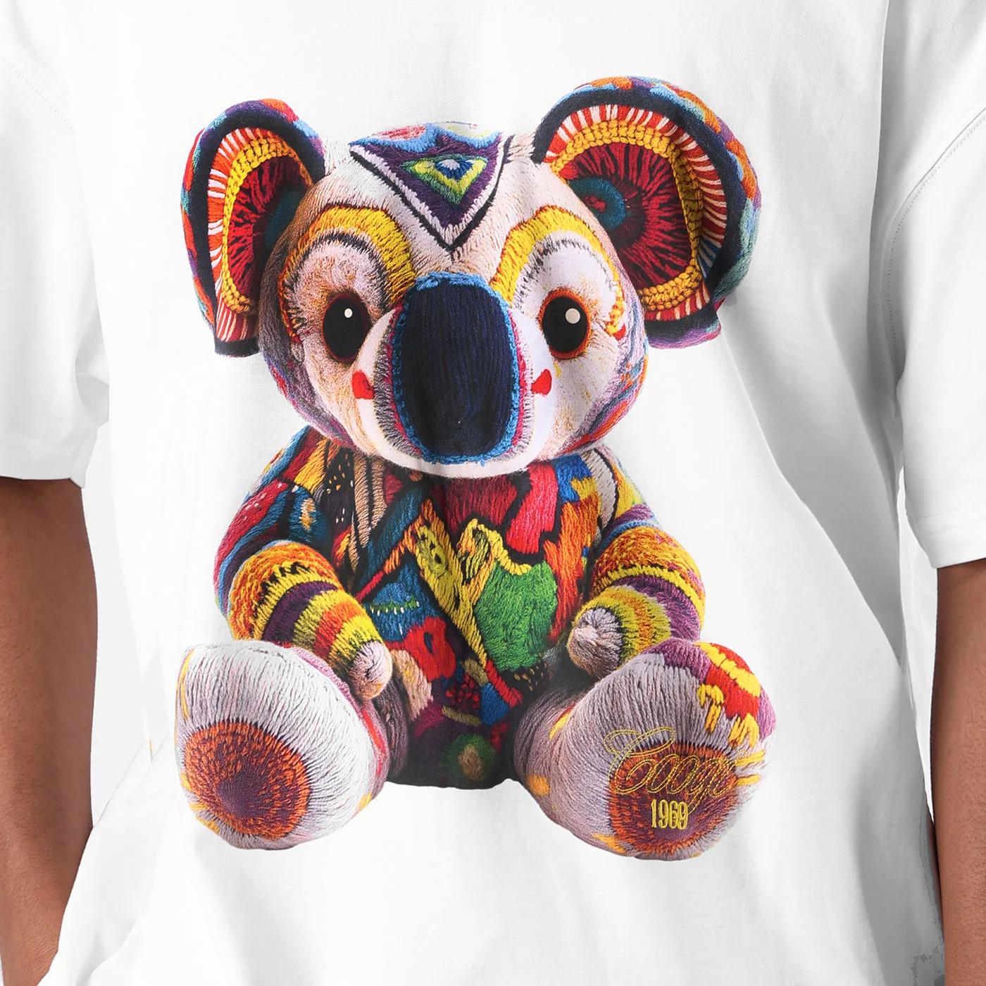 New - COOGI Koala Tee - Oversized - White sold by COOGI product image thumbnail 4