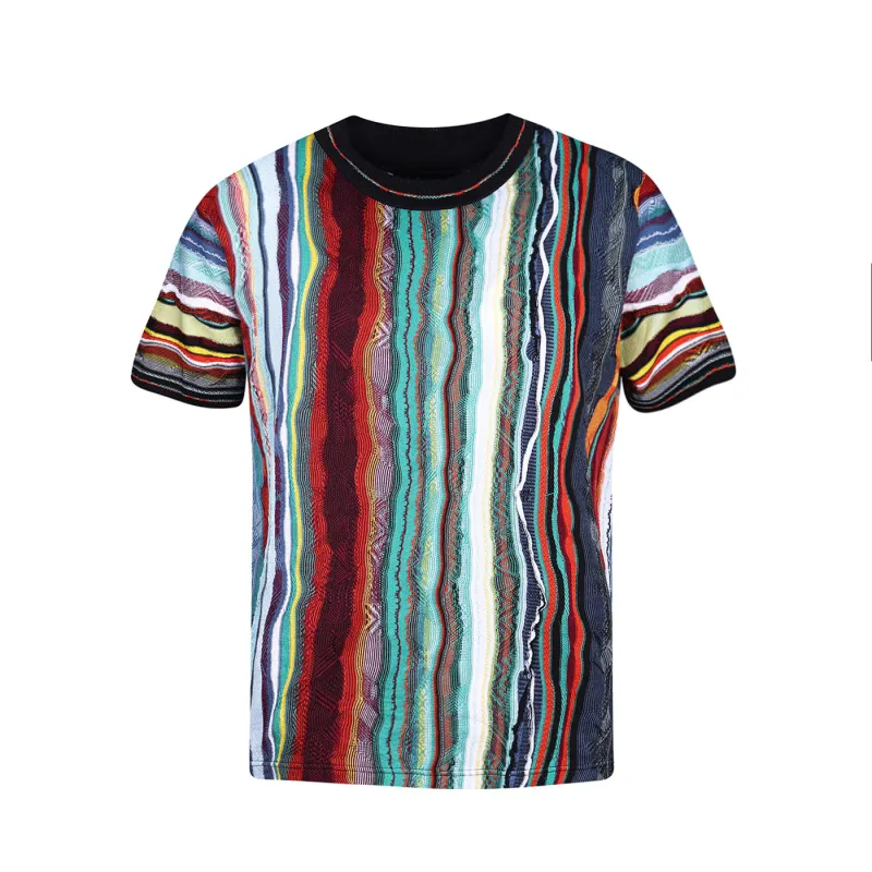 New- COOGI Light Weight Sweater Knit Tee in Jade Black sold by COOGI