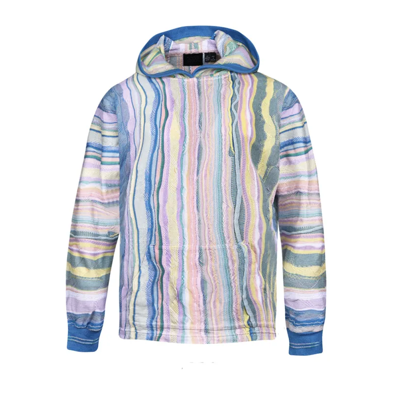 New - COOGI Light Weight Sweater Knit Hoody in Pink and Blue sold by COOGI