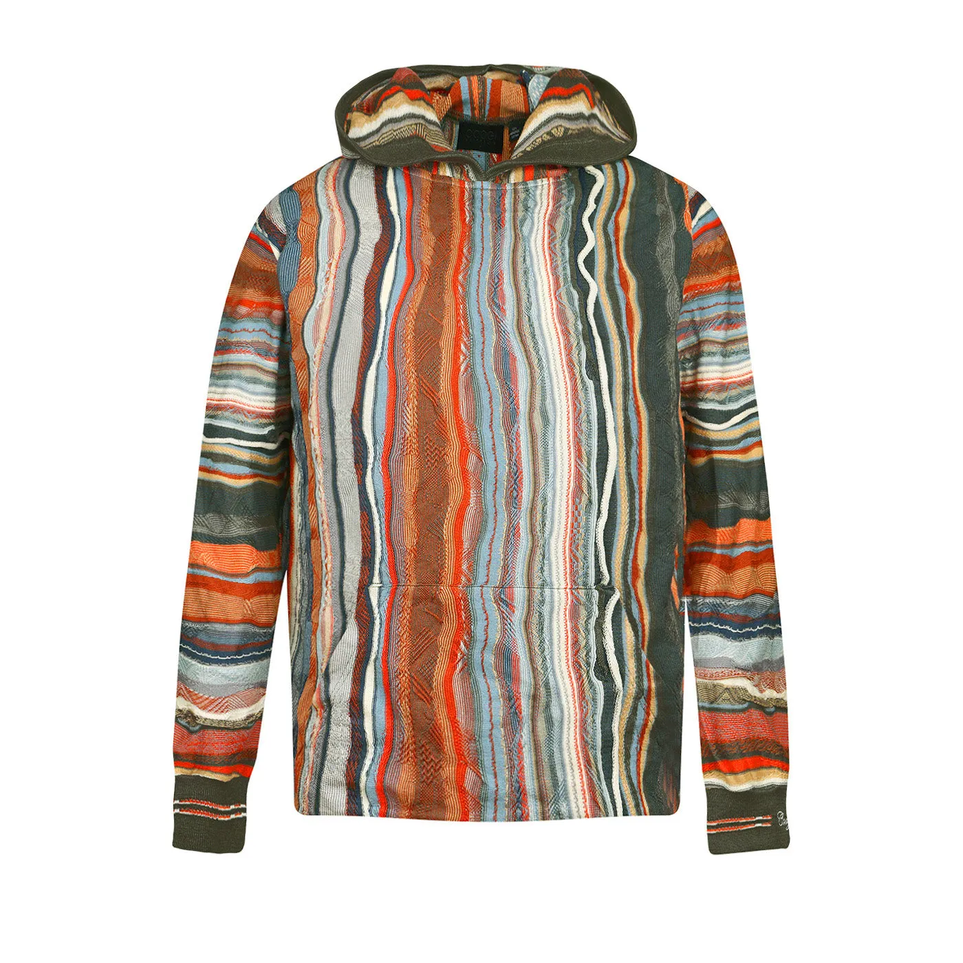 New - COOGI Light Weight Sweater Knit Hoody in Natural sold by COOGI
