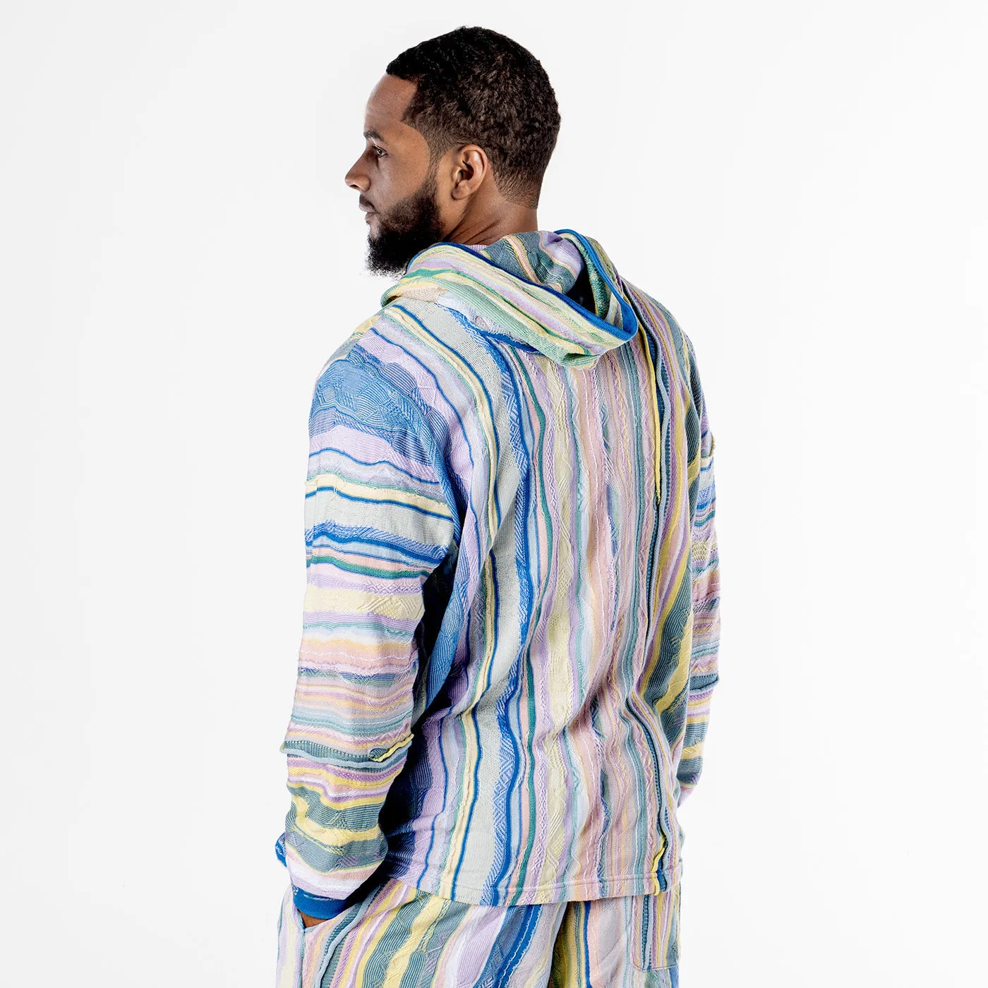 New - COOGI Light Weight Sweater Knit Hoody in Pink and Blue - Set sold by COOGI product image thumbnail 4