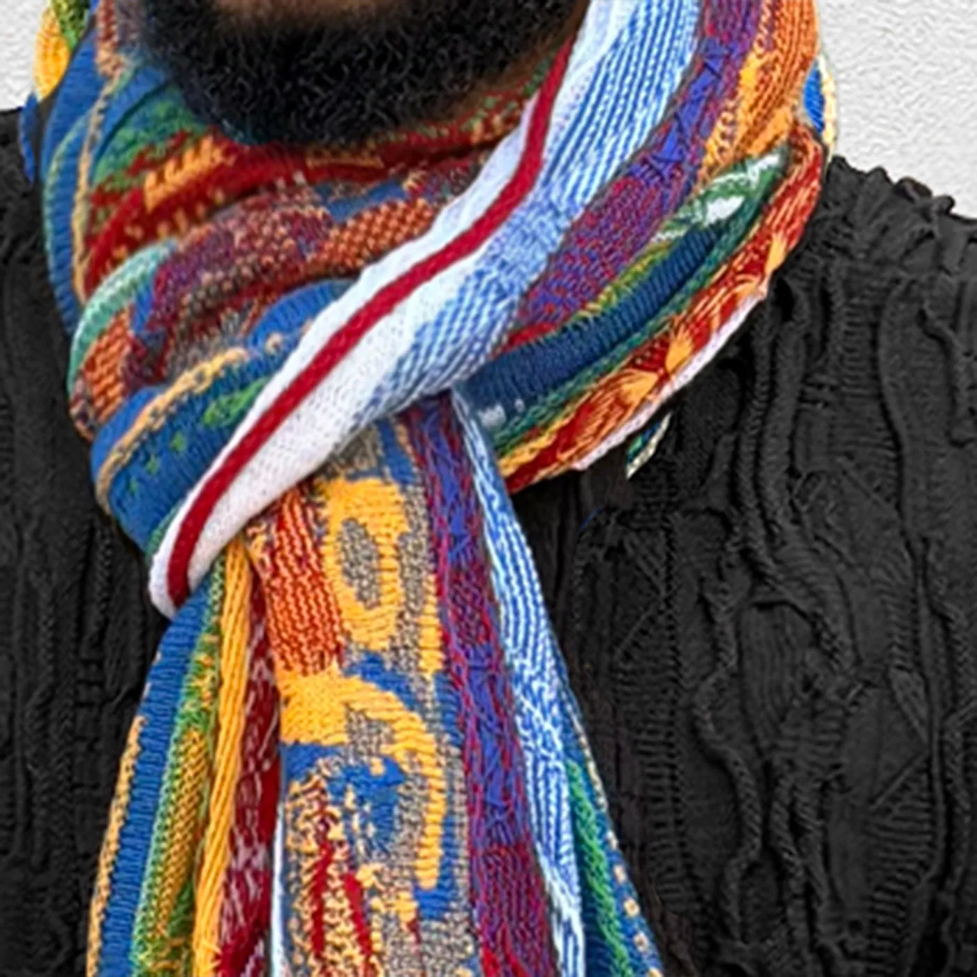 New - Classic Knit Scarf sold by COOGI product image thumbnail 5
