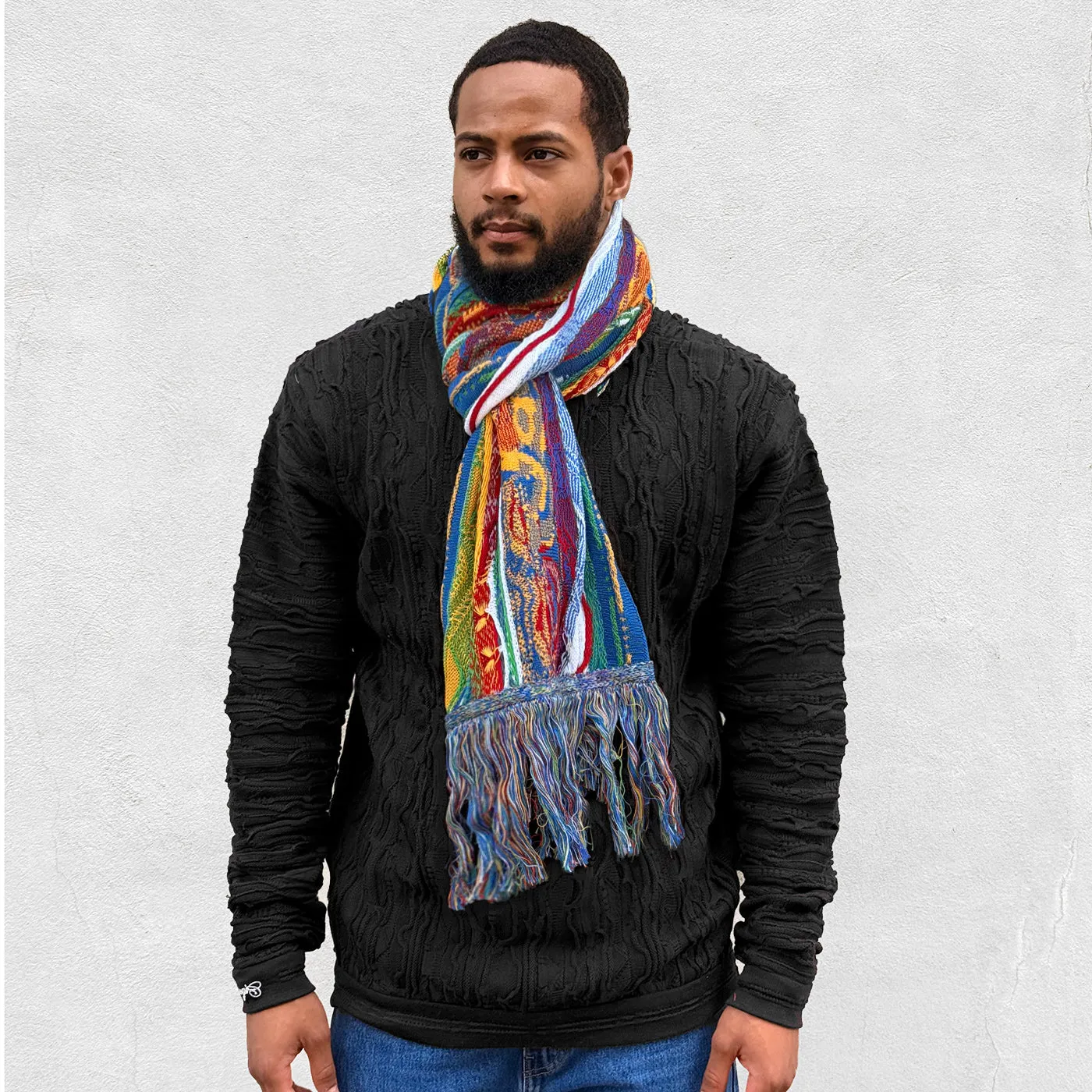 New - Classic Knit Scarf sold by COOGI product image thumbnail 2