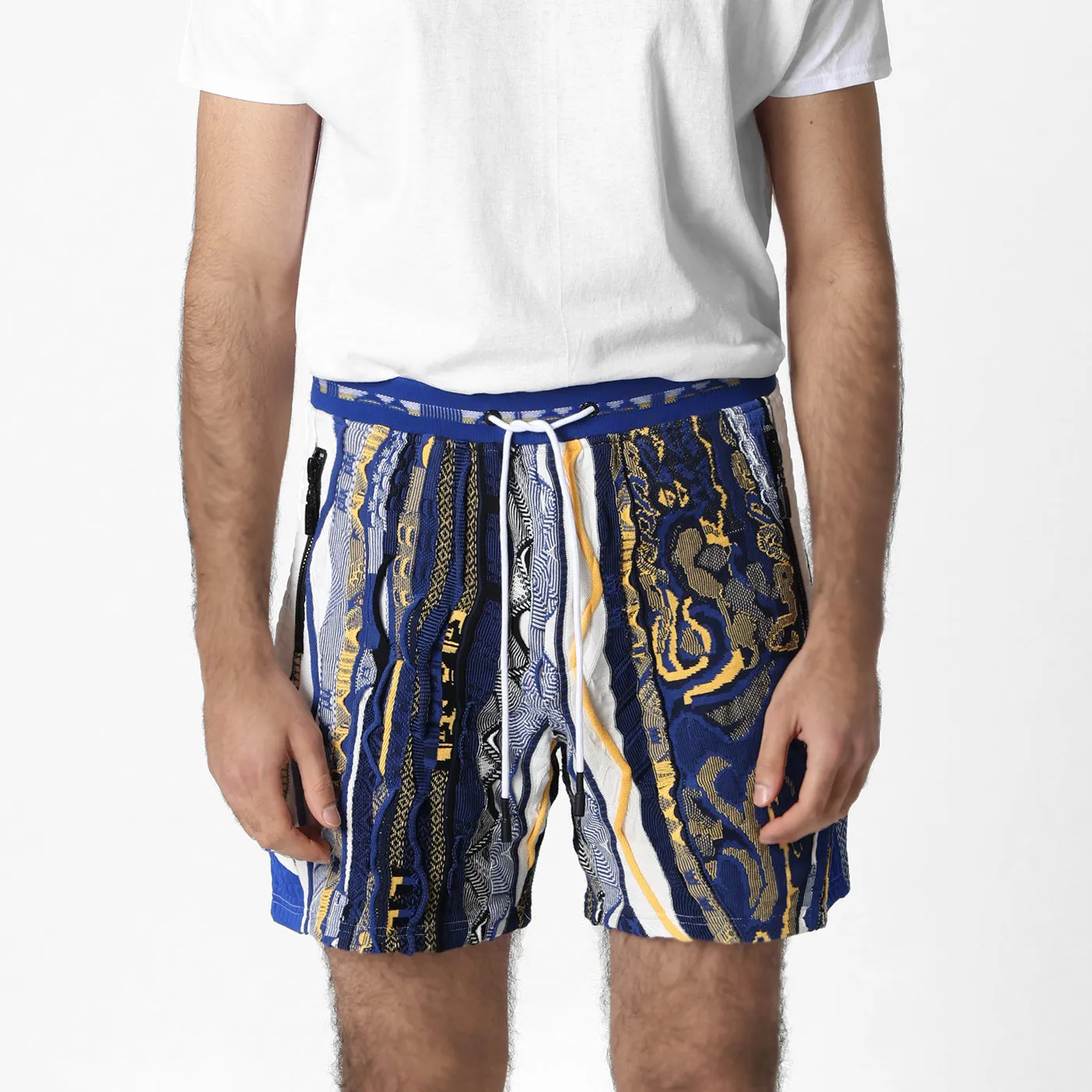New - COOGI X NBA X Protege -Golden State Warriors Sweater Knit Basketball Shorts - Set sold by COOGI product image thumbnail 2