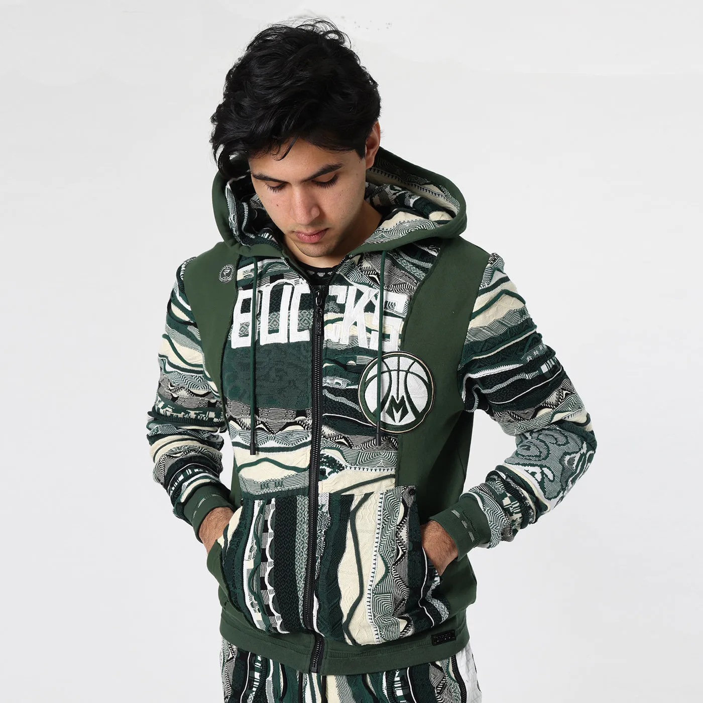 New - COOGI X NBA X Protege - Milwaukee Bucks Full Zip Hoody - Set sold by COOGI product image thumbnail 2
