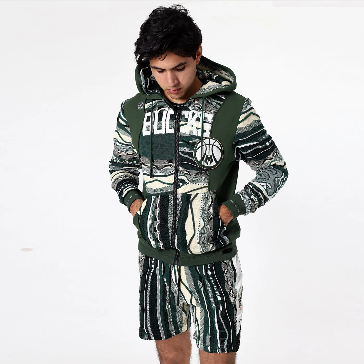 New - COOGI X NBA X Protege - Milwaukee Bucks Full Zip Hoody - Set sold by COOGI product image thumbnail 5