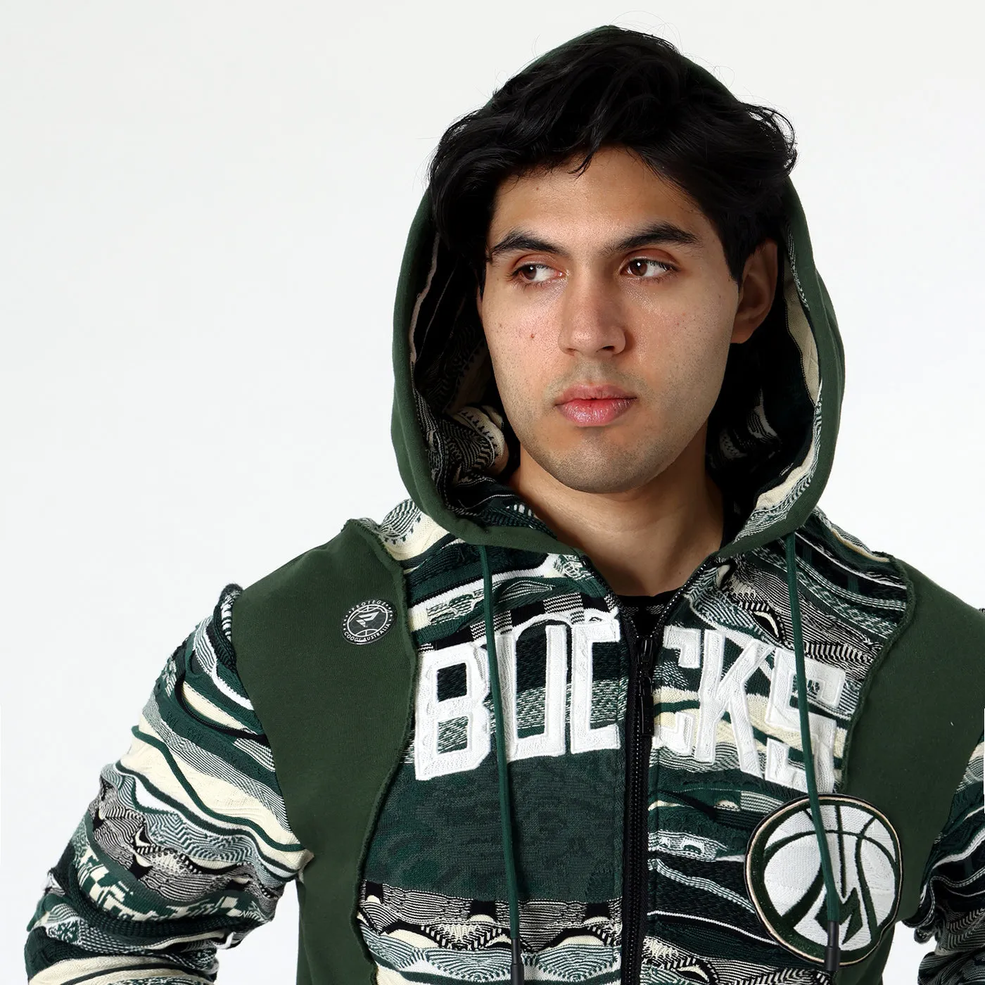 New - COOGI X NBA X Protege - Milwaukee Bucks Full Zip Hoody - Set sold by COOGI product image thumbnail 3