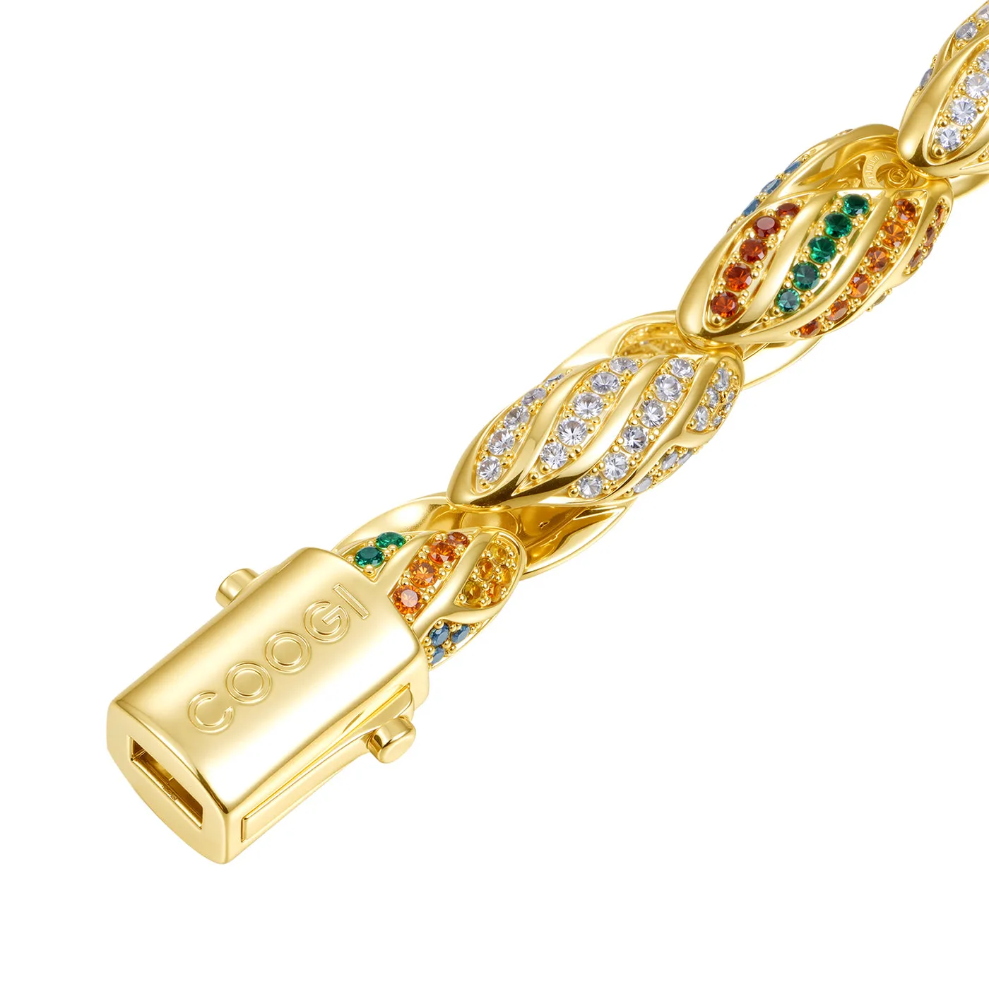COOGI Twisted Rope Bracelet - Yellow Gold Plated sold by COOGI product image thumbnail 5
