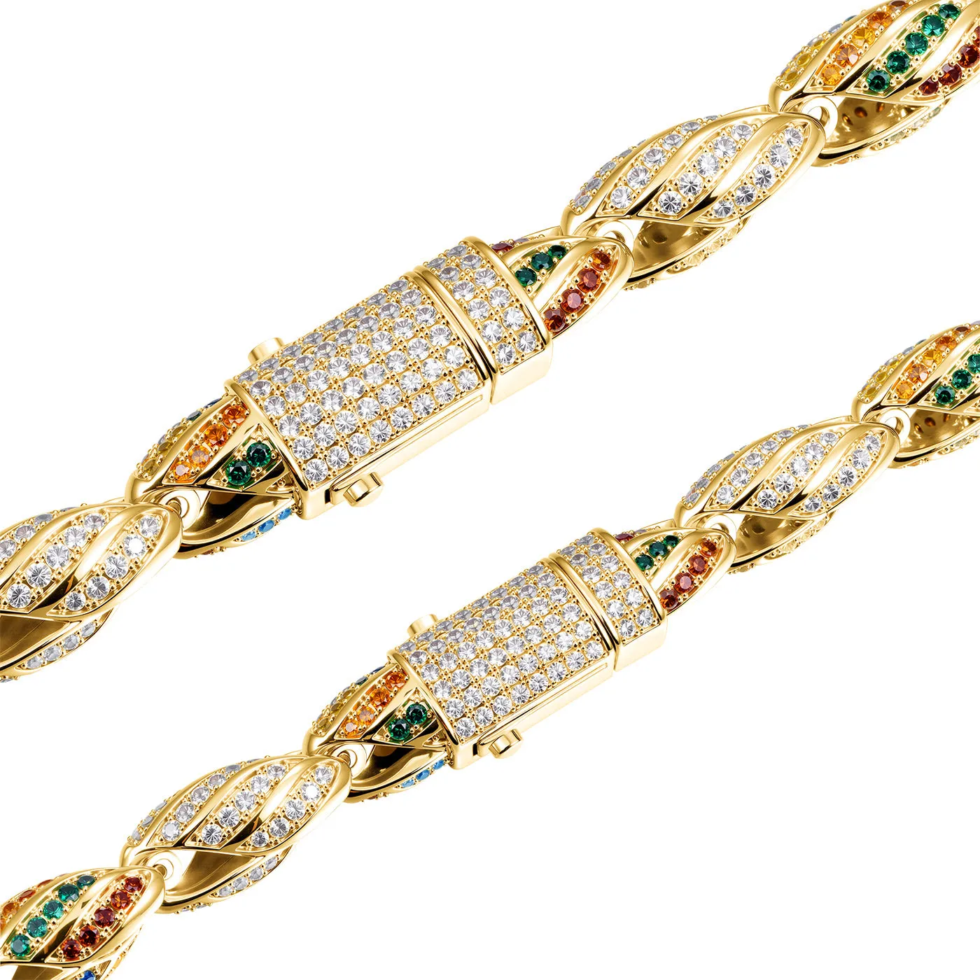 COOGI Twisted Rope Necklace - Yellow Gold Plated sold by COOGI product image thumbnail 3