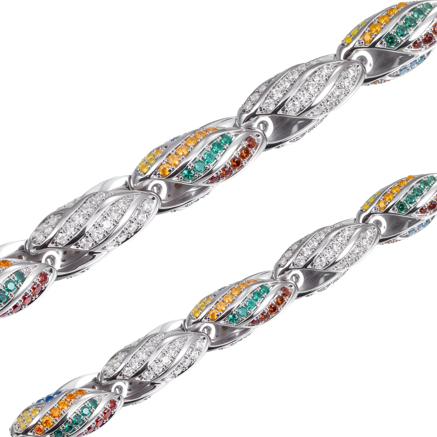 COOGI Twisted Rope Necklace - White Gold Plated sold by COOGI product image thumbnail 2