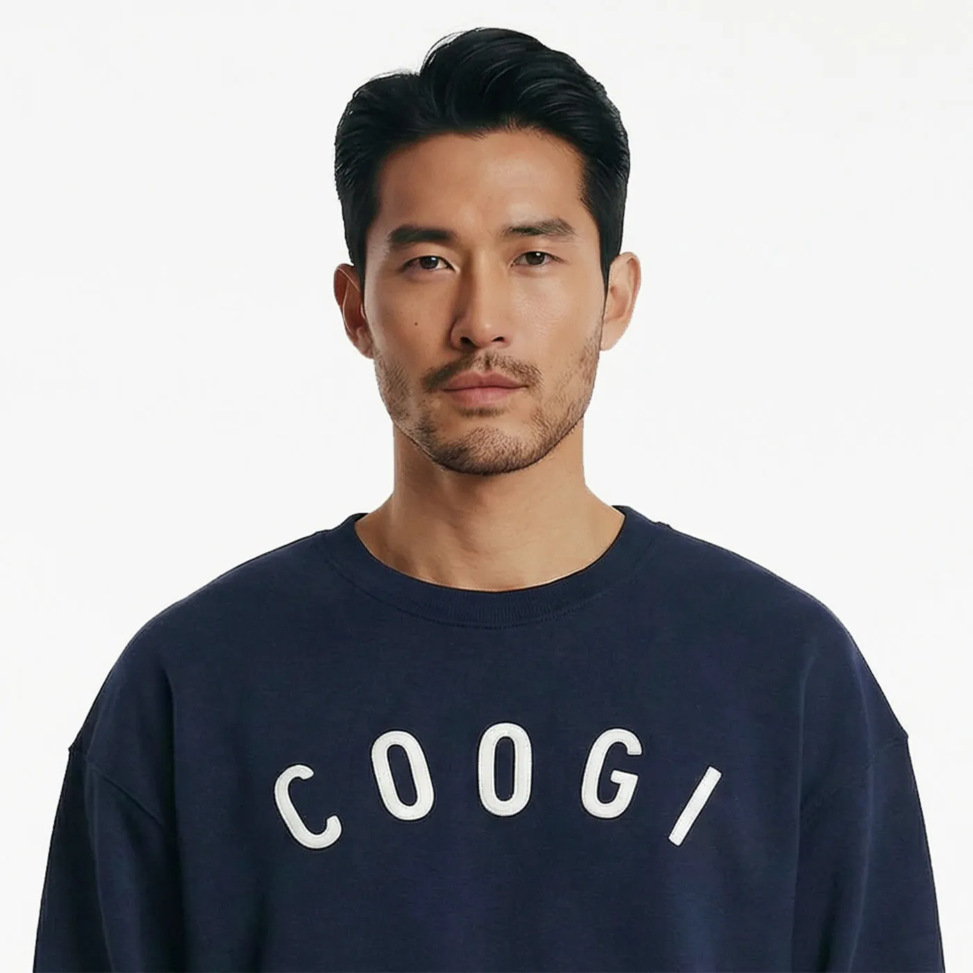 New - COOGI - Statement Crew - Oversized - Navy: COOGI Crown Reserve HeavyLuxe Fleece sold by COOGI product image thumbnail 3
