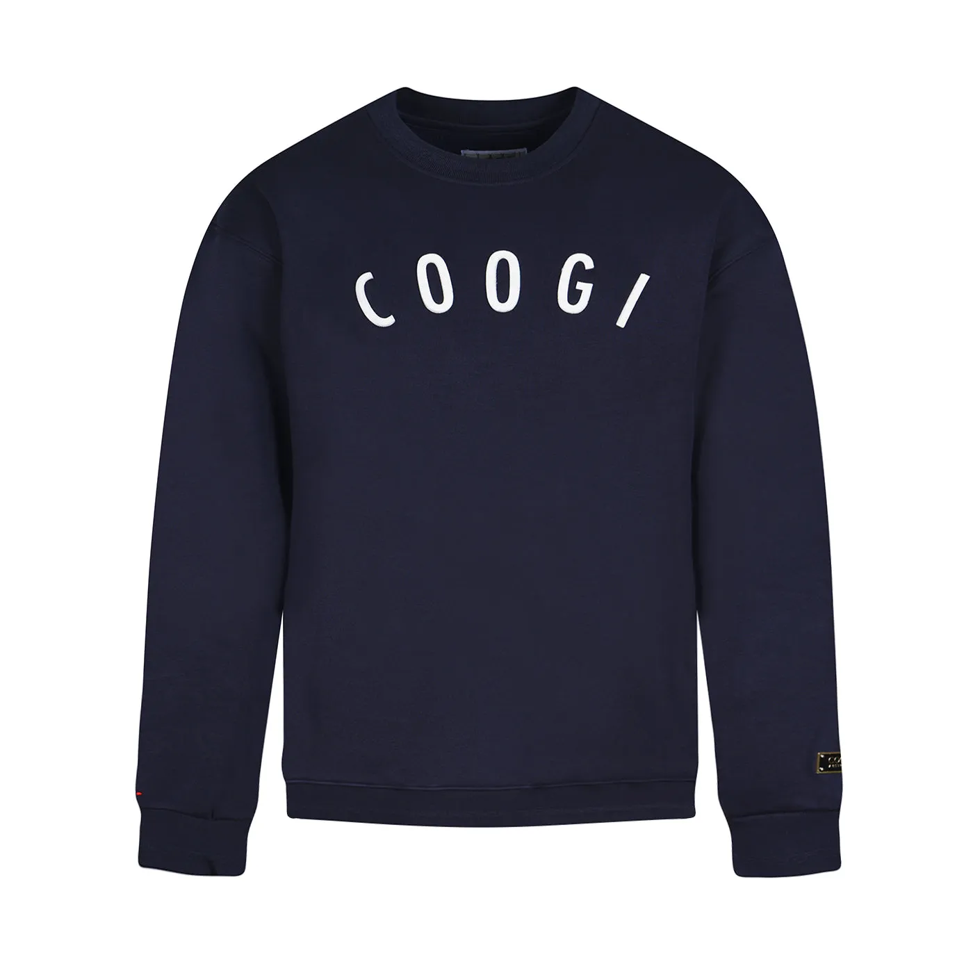 New - COOGI - Statement Crew - Oversized - Navy: COOGI Crown Reserve HeavyLuxe Fleece sold by COOGI