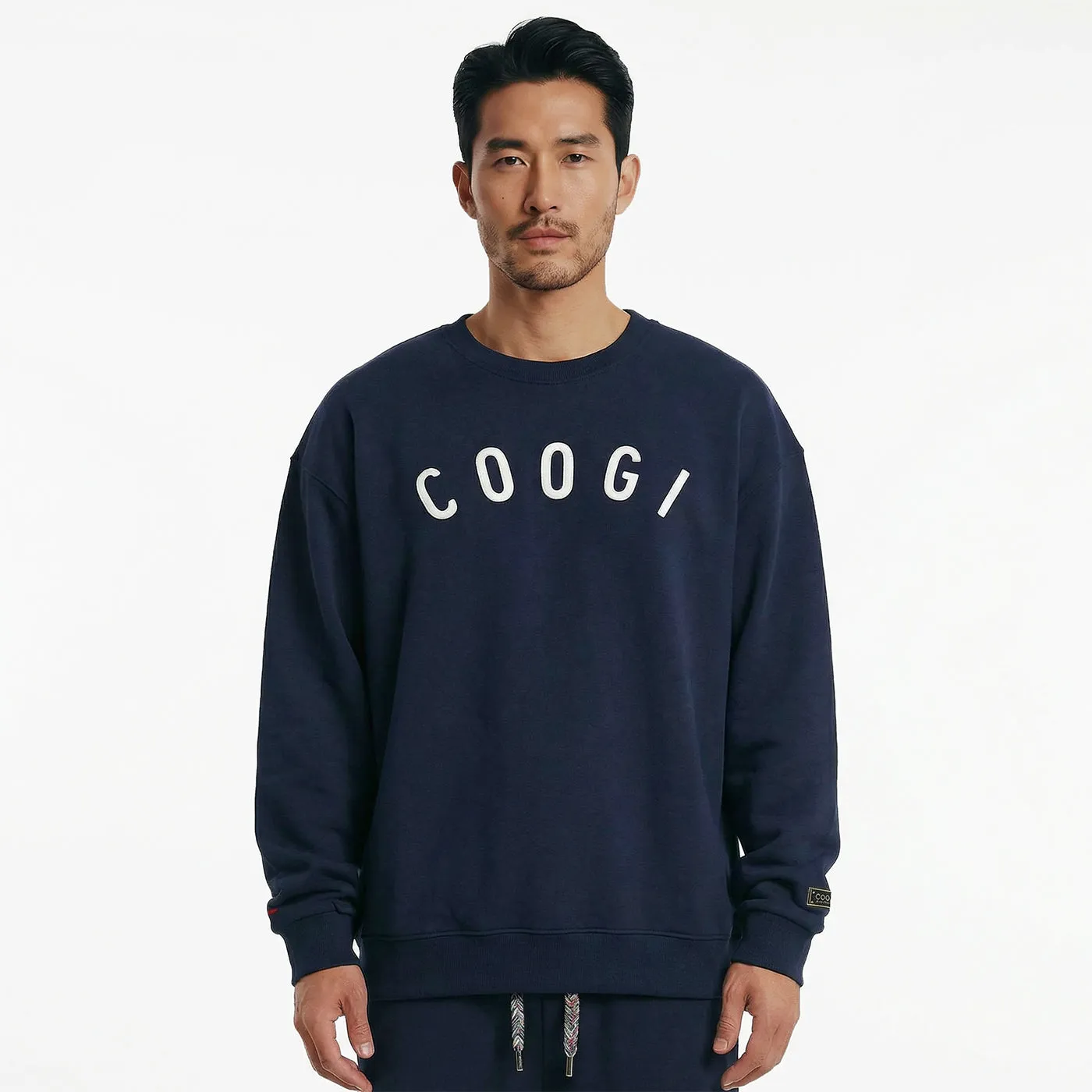 New - COOGI - Statement Crew - Oversized - Navy: COOGI Crown Reserve HeavyLuxe Fleece sold by COOGI product image thumbnail 2