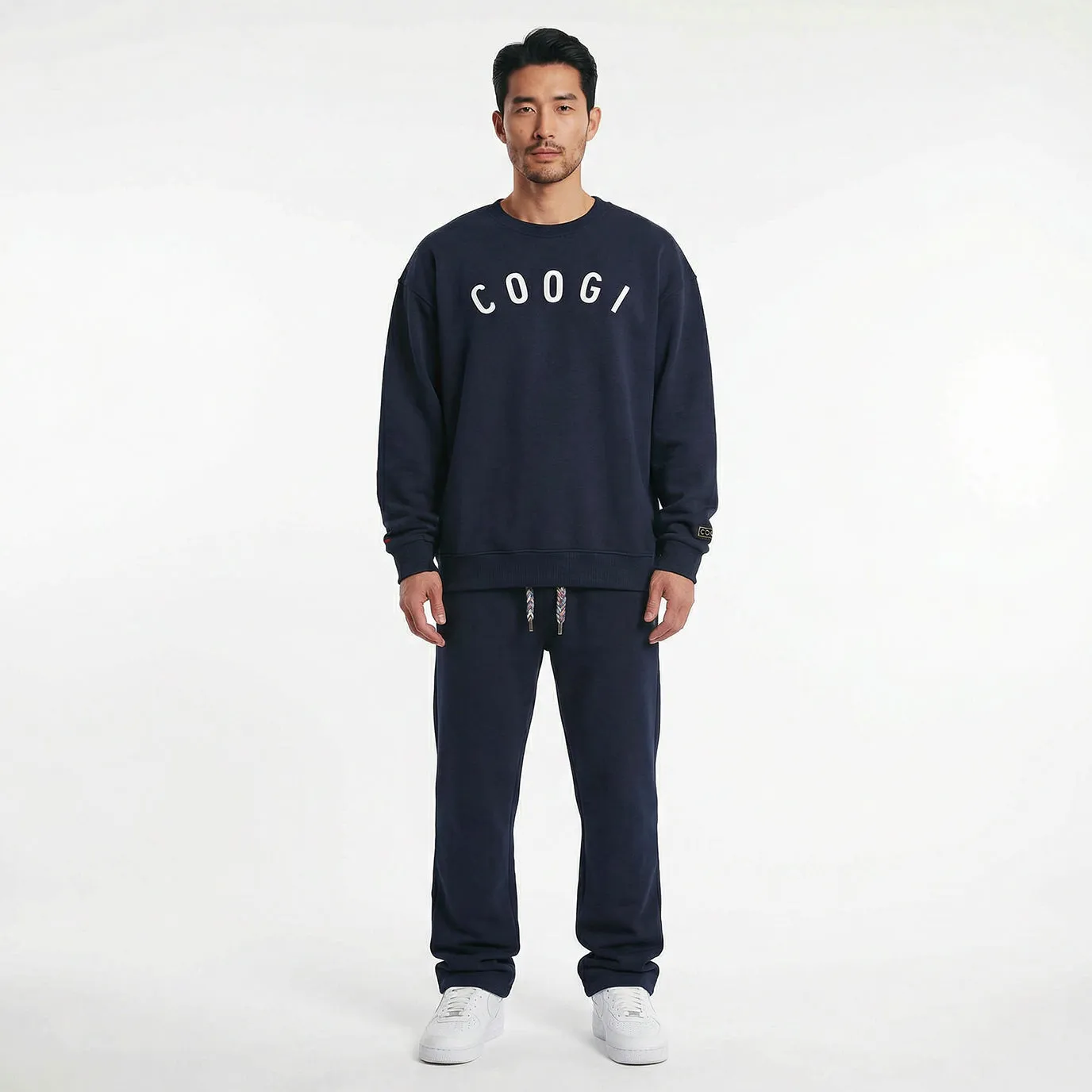 New - COOGI - Statement Crew - Oversized - Navy: COOGI Crown Reserve HeavyLuxe Fleece sold by COOGI product image thumbnail 4
