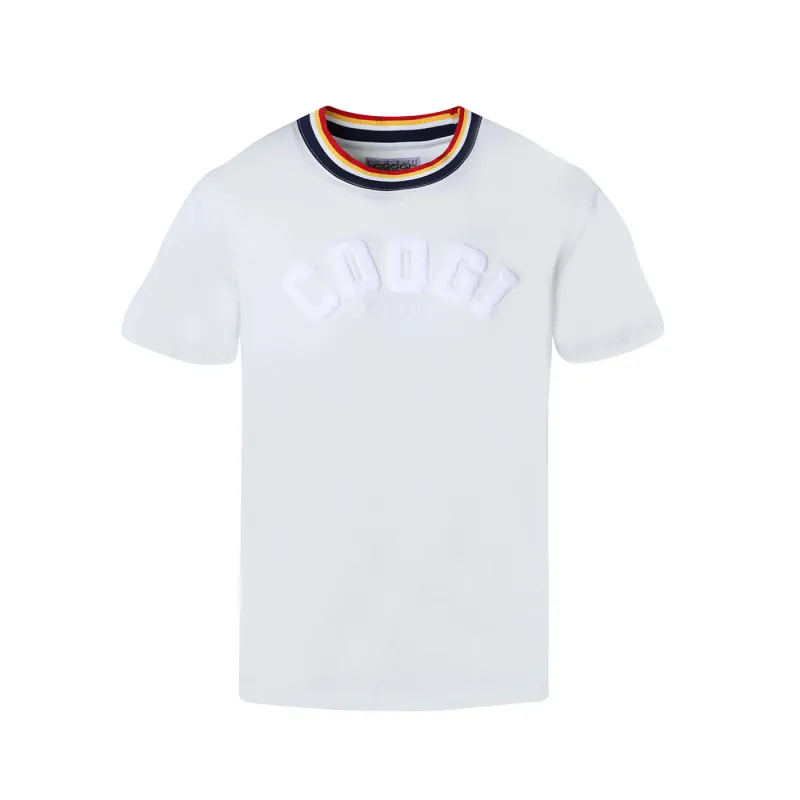 New - COOGI Block Logo Tee - Oversized - Bone made by COOGI
