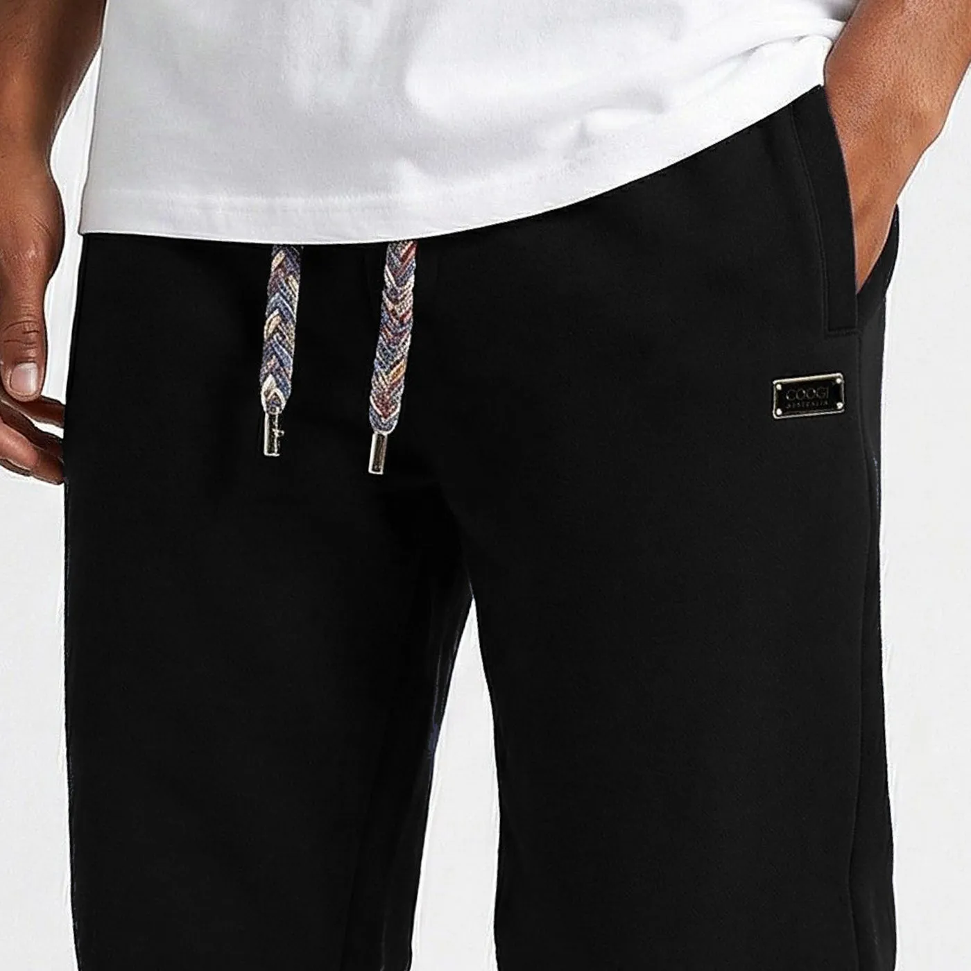 New - COOGI - Block Logo and Statement-Sweat Pant - Oversized - Black: COOGI Crown Reserve HeavyLuxe Fleece sold by COOGI product image thumbnail 4