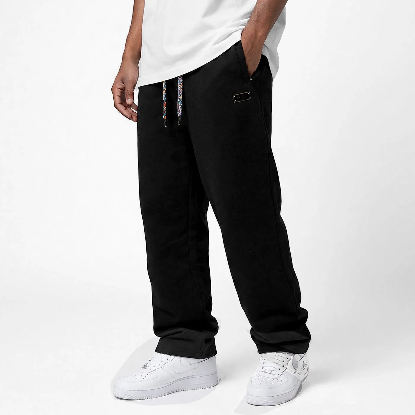 New - COOGI - Block Logo and Statement-Sweat Pant - Oversized - Black: COOGI Crown Reserve HeavyLuxe Fleece sold by COOGI product image thumbnail 3