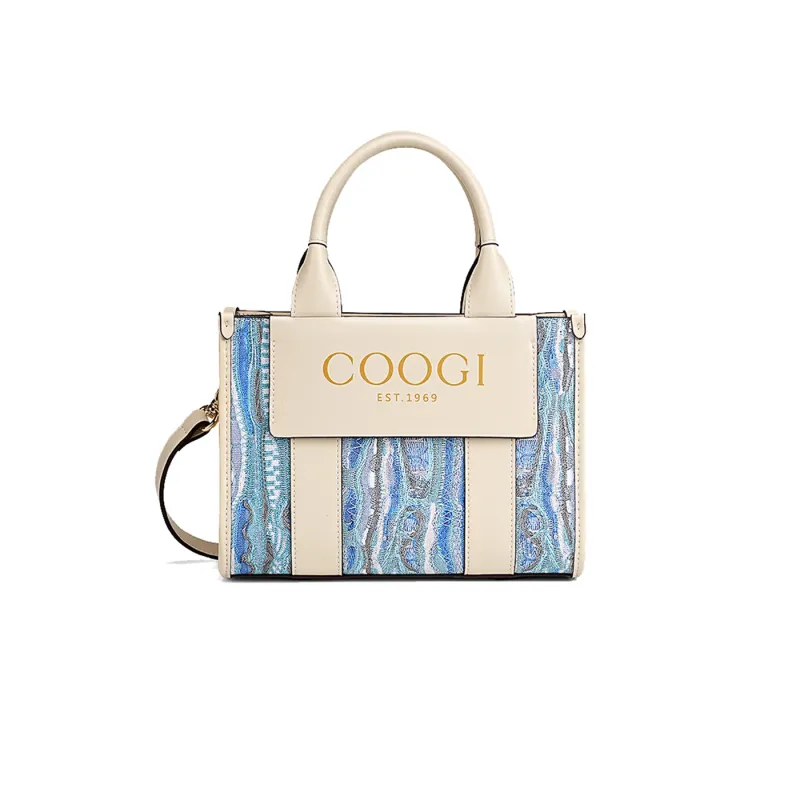 New - COOGI Hamptons Mini Tote Bag - Blue made by COOGI