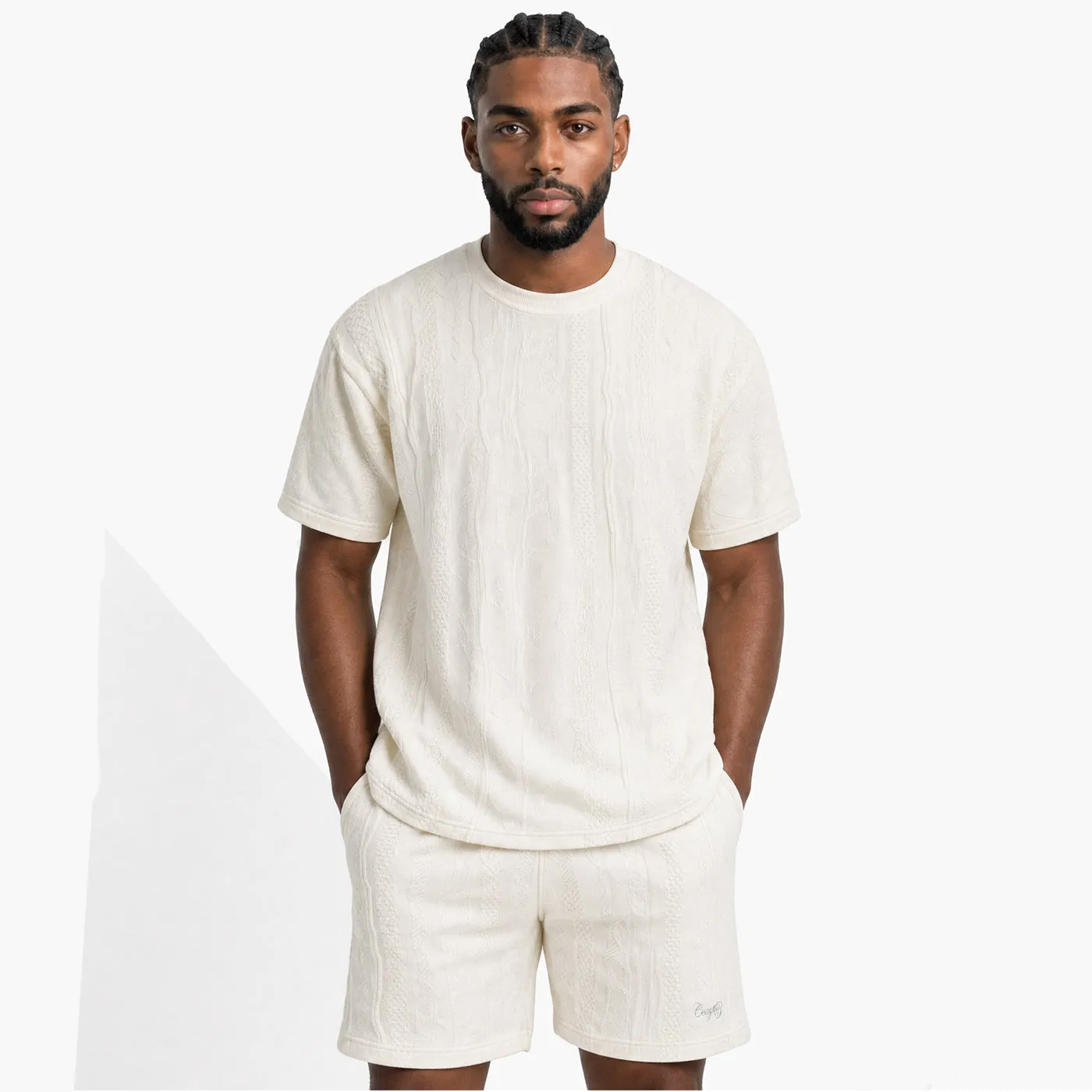 New -COOGI Light Weight Sweater Knit Cloud Dancer Shorts sold by COOGI product image thumbnail 5