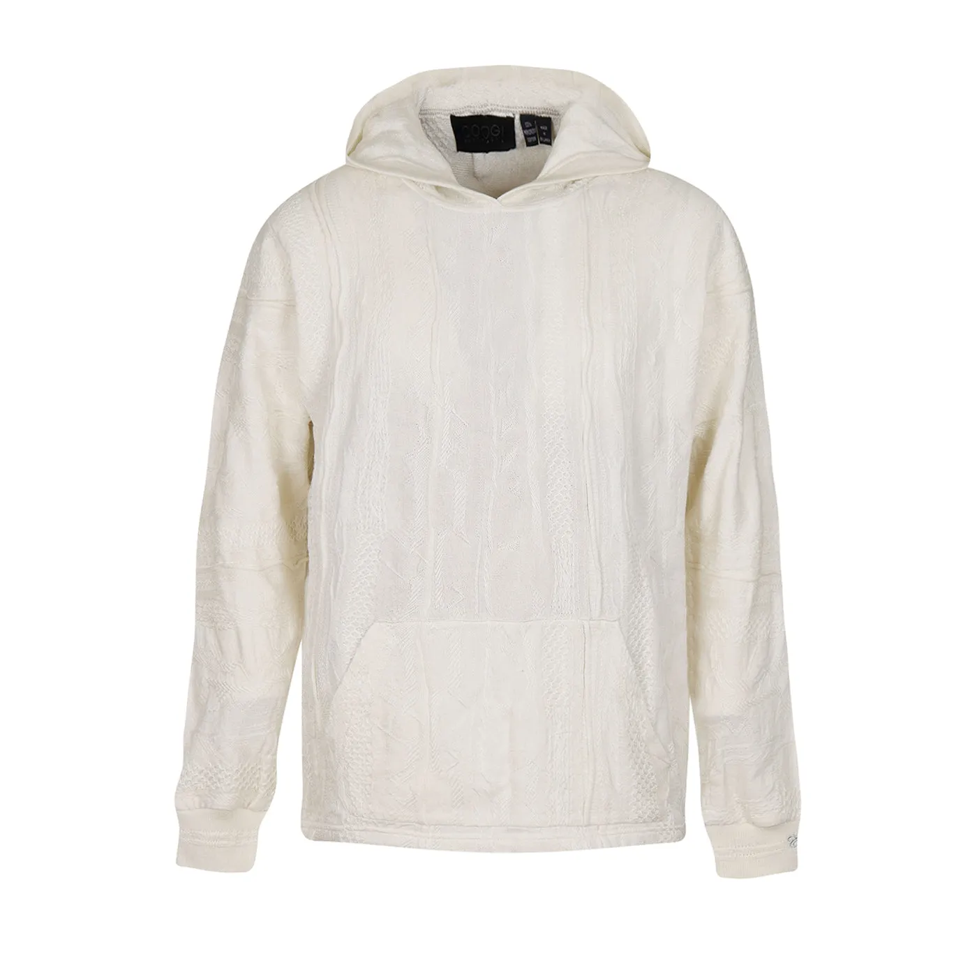 New - COOGI Light Weight Sweater Knit Cloud Dancer Hoody sold by COOGI