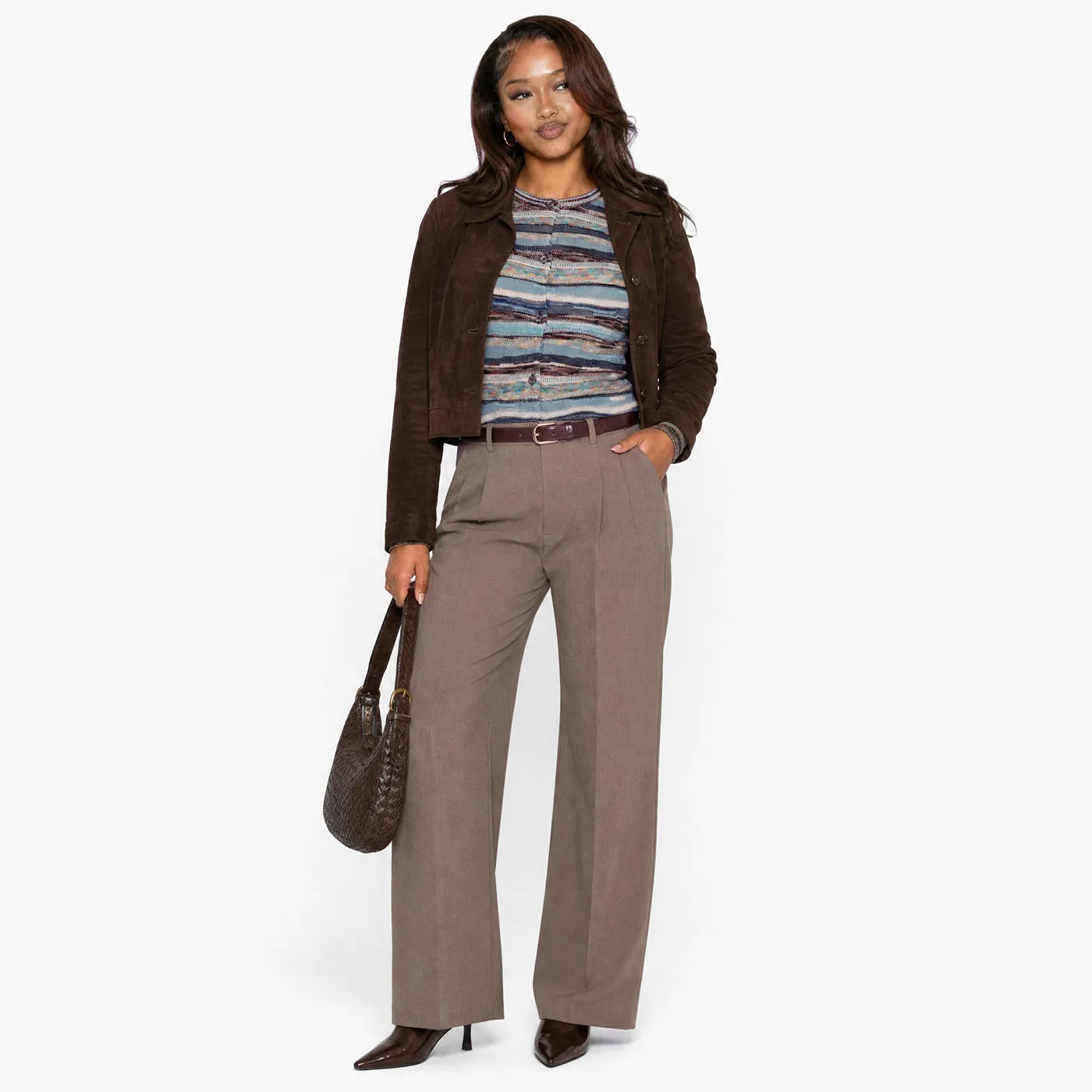 New - COOGI Women's All-Season Sweater Knit Cardigan - Blue Multi sold by COOGI product image thumbnail 4