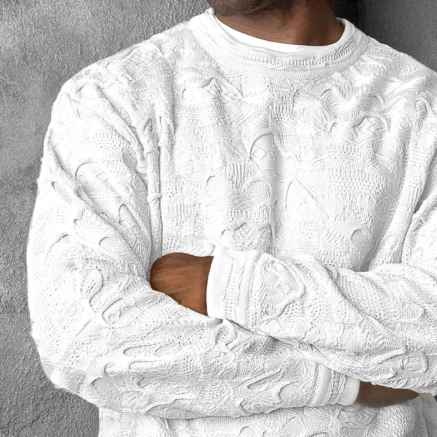 COOGI WHITEOUT CREWNECK SWEATER, SPECIAL EDITION sold by COOGI product image thumbnail 3