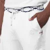COOGI LINK (MIXED-MEDIA SWEATER PIECED) FLEECE JOGGER sold by COOGI