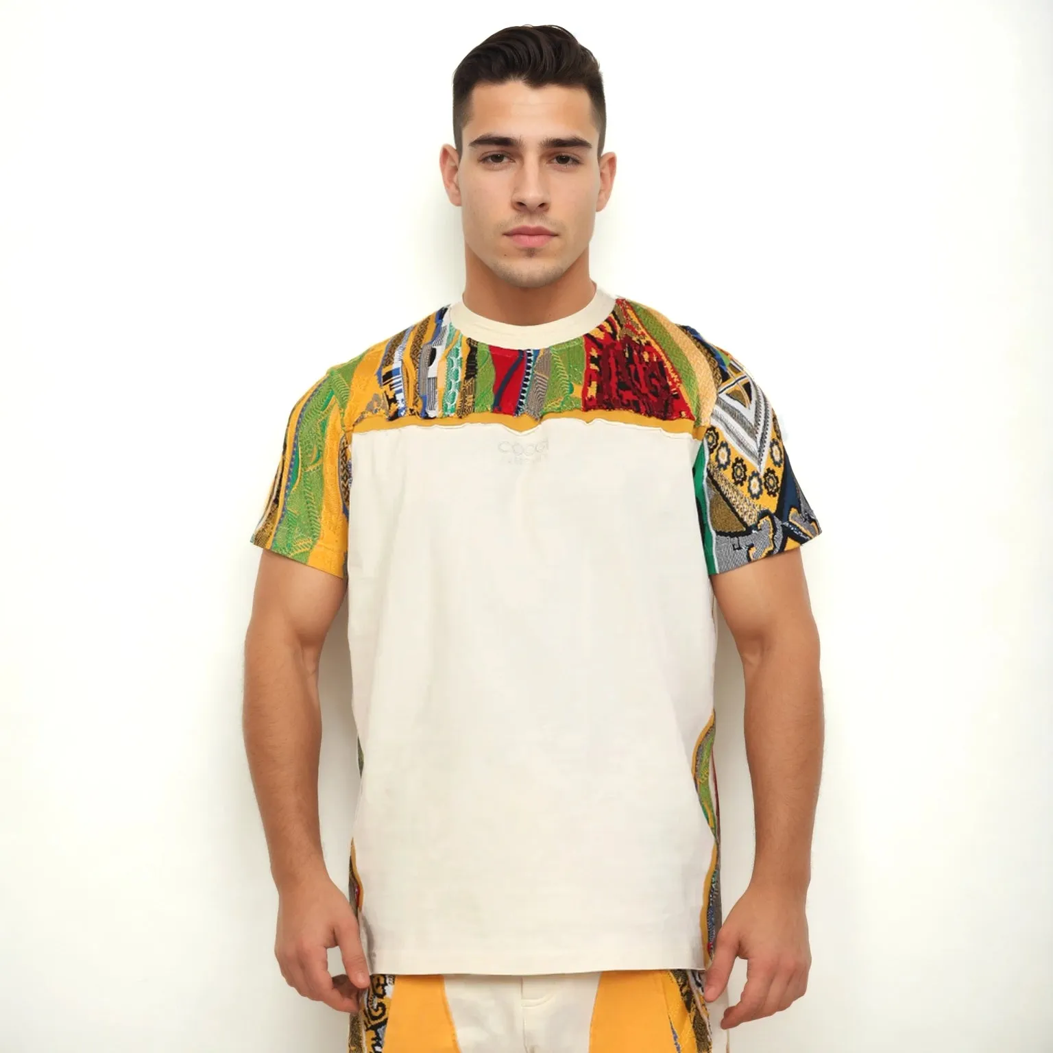 COOGI Sweater-Pieced Tee - Ivory sold by COOGI product image thumbnail 2