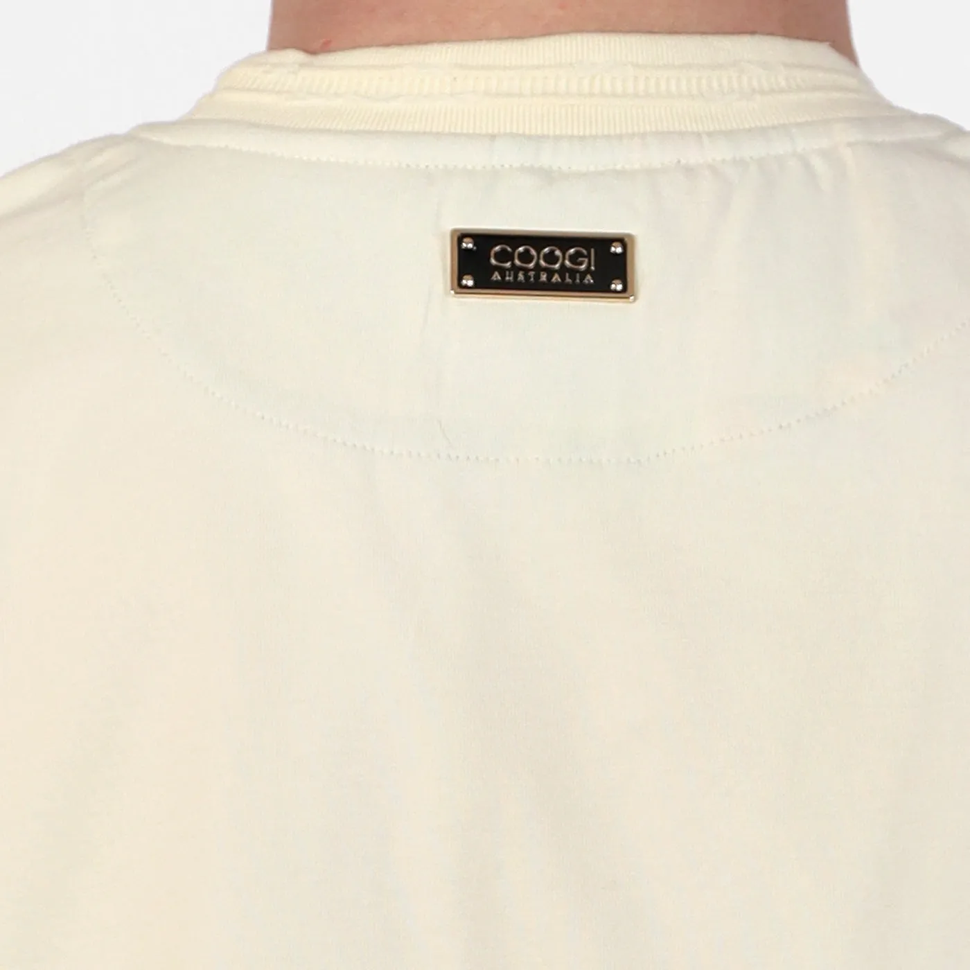 COOGI Sweater-Pieced Tee - Ivory sold by COOGI product image thumbnail 5