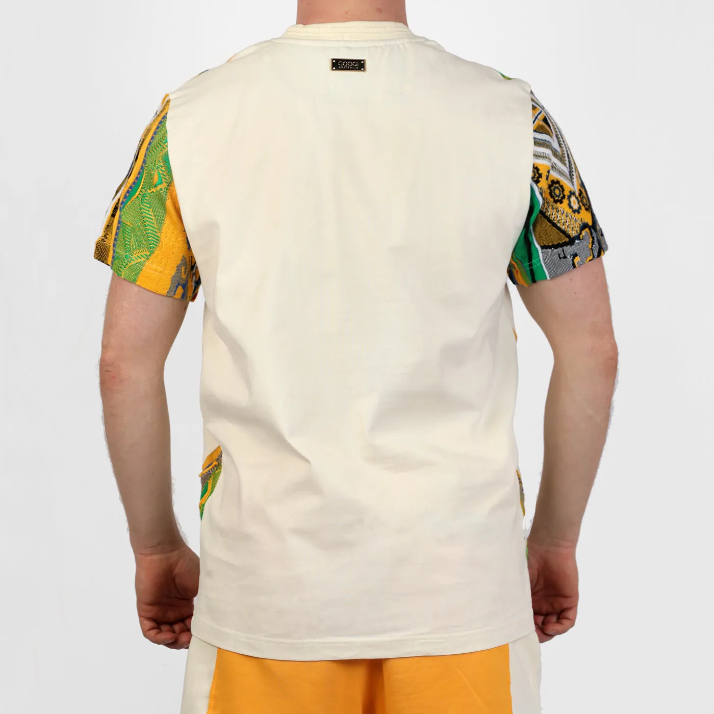 COOGI Sweater-Pieced Tee - Ivory sold by COOGI product image thumbnail 4