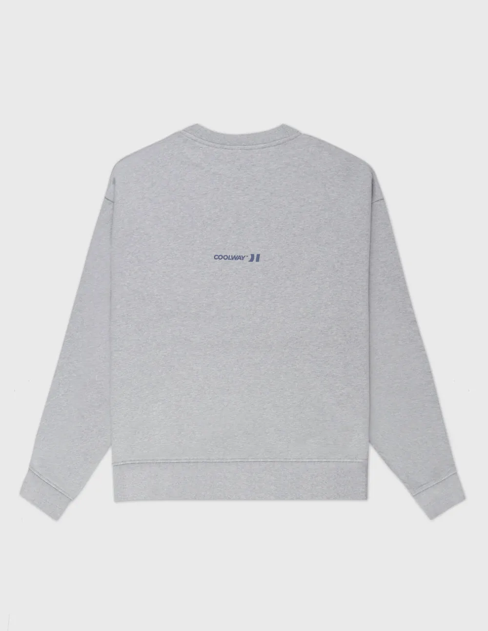 Straight Grey Crewneck sold by Coolway product image thumbnail 3