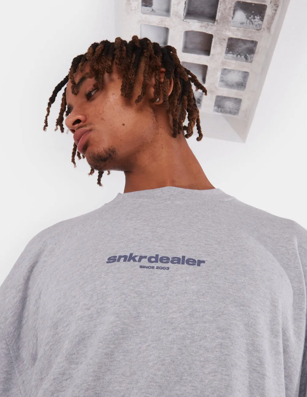 Straight Grey Crewneck sold by Coolway product image thumbnail 2