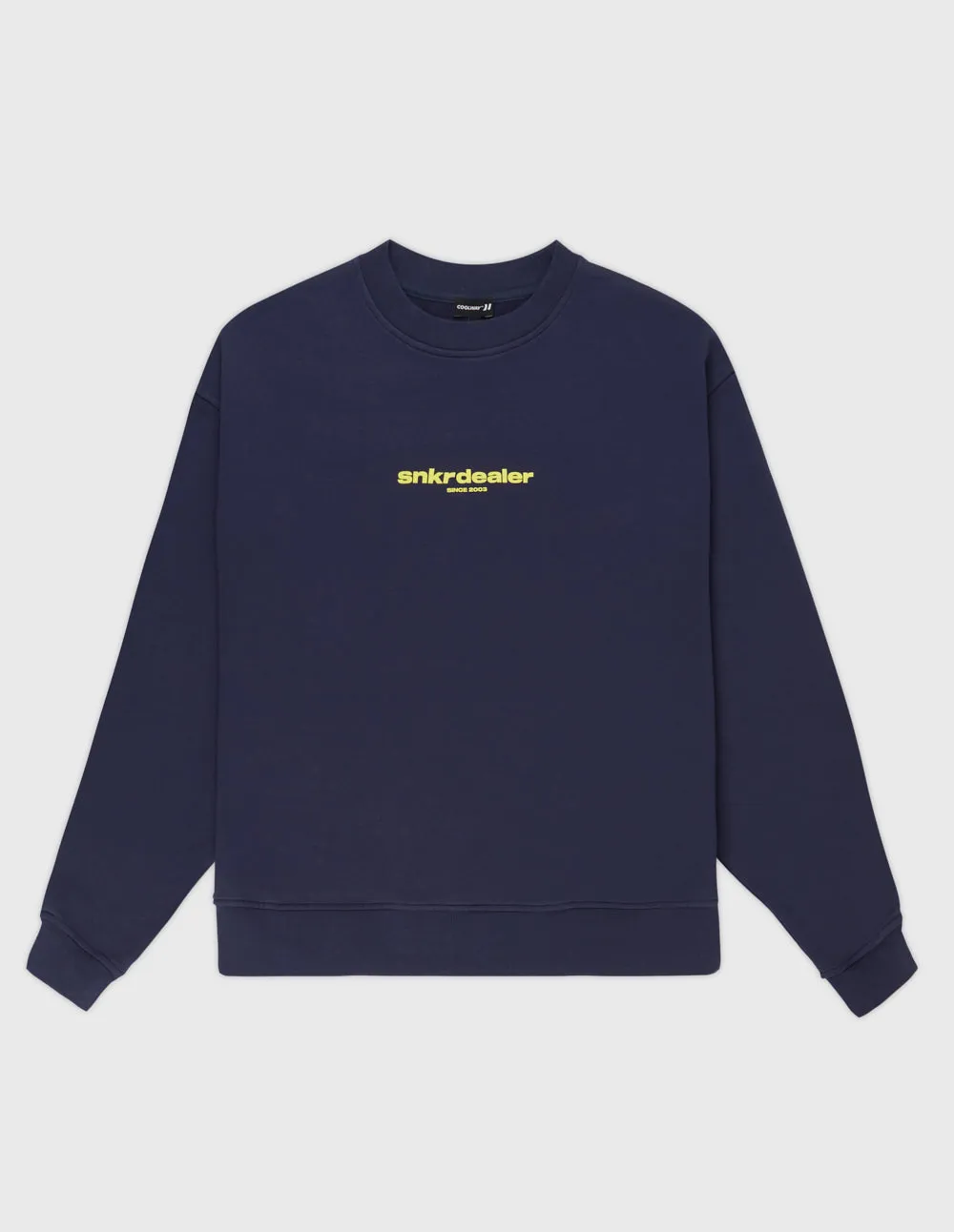 Straight Navy Crewneck sold by Coolway