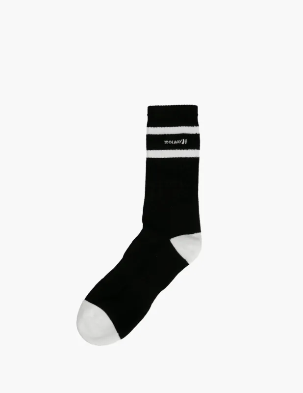 Court Black Socks sold by Coolway