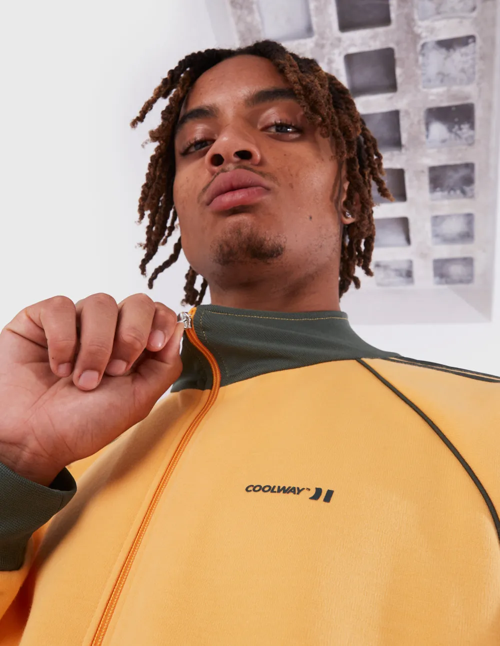 Dijon Mustard Track-jacket sold by Coolway product image thumbnail 2