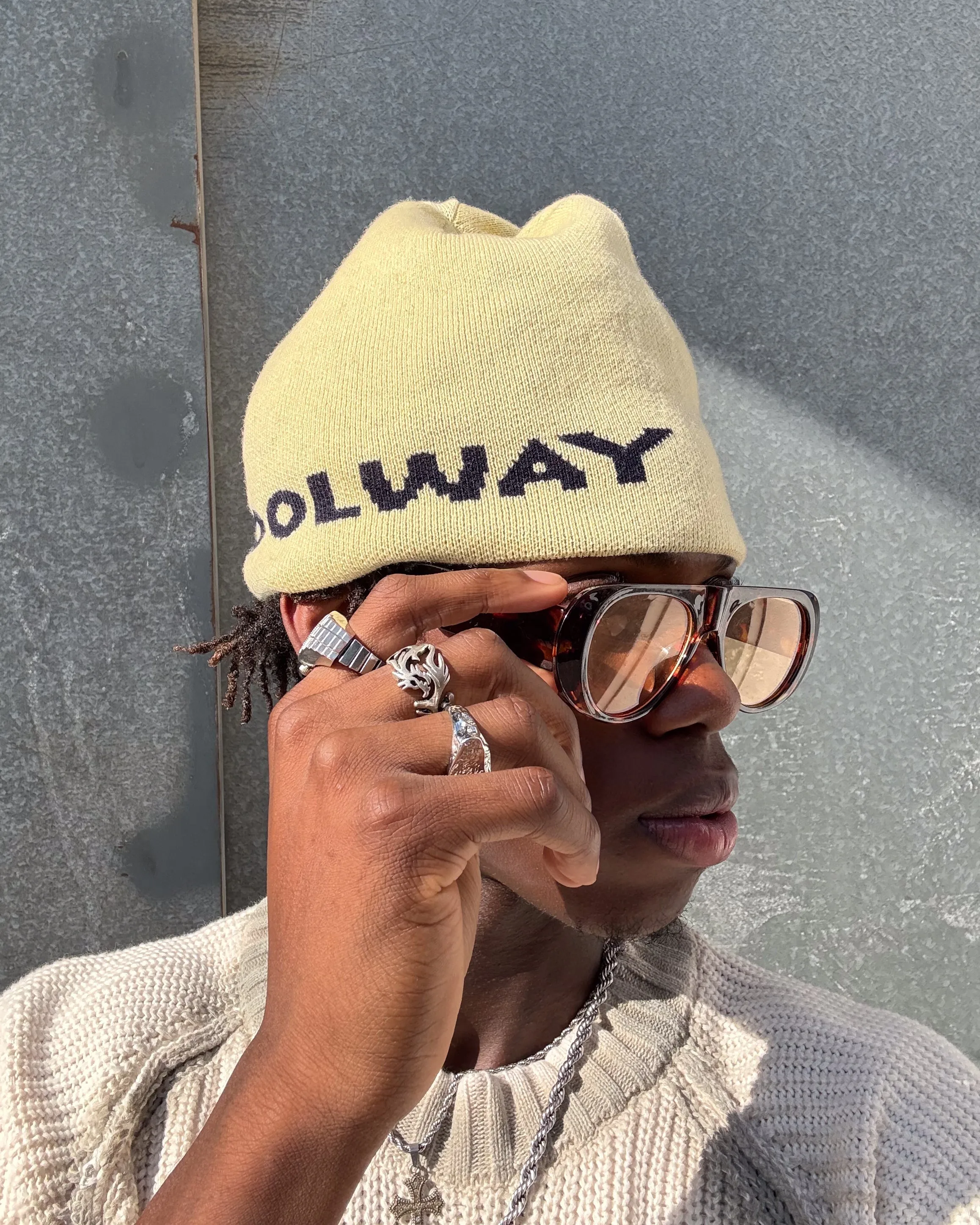 C' Yellow Beanie sold by Coolway product image thumbnail 2