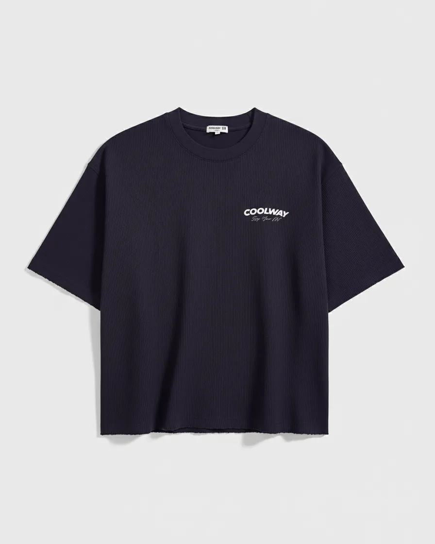 Classic Navy T-Shirt sold by Coolway product image thumbnail 2
