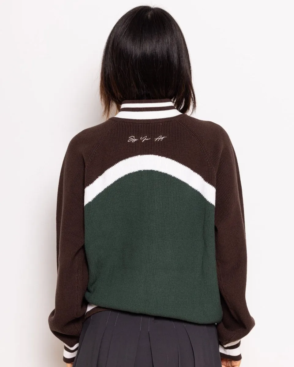 Basil Green Knit Zipper sold by Coolway product image thumbnail 4