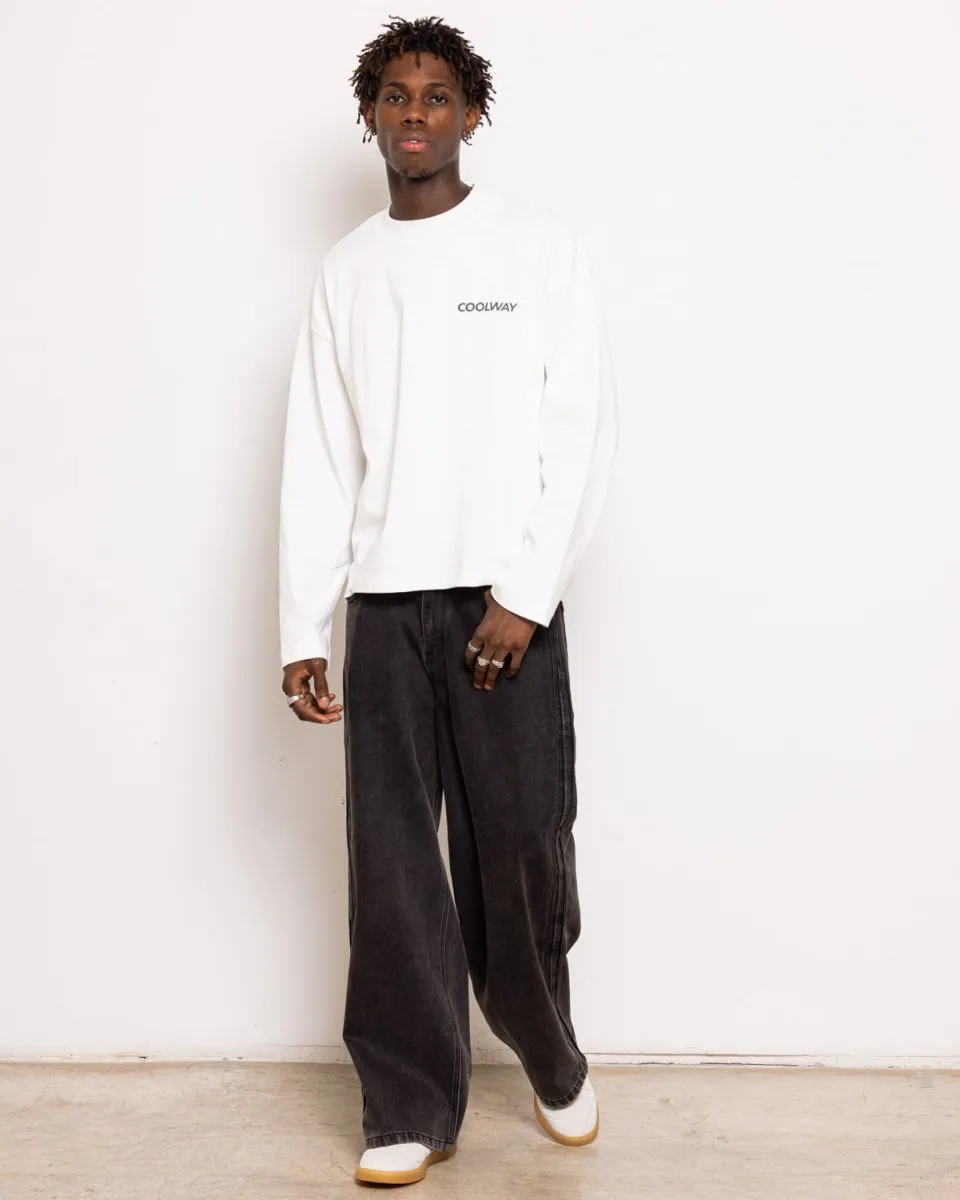 Frame White Long Sleeve sold by Coolway product image thumbnail 3