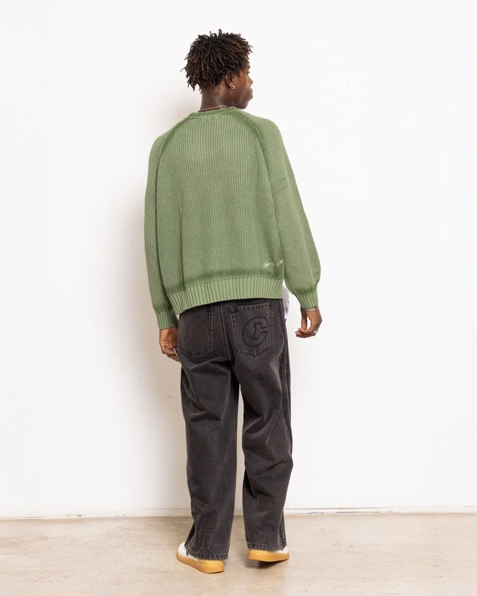 Green Knit Sweater sold by Coolway product image thumbnail 4