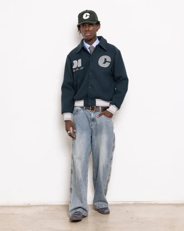 Dark Green Varsity sold by Coolway