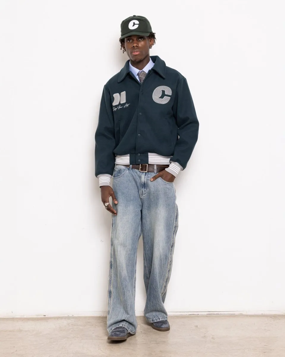 Dark Green Varsity sold by Coolway