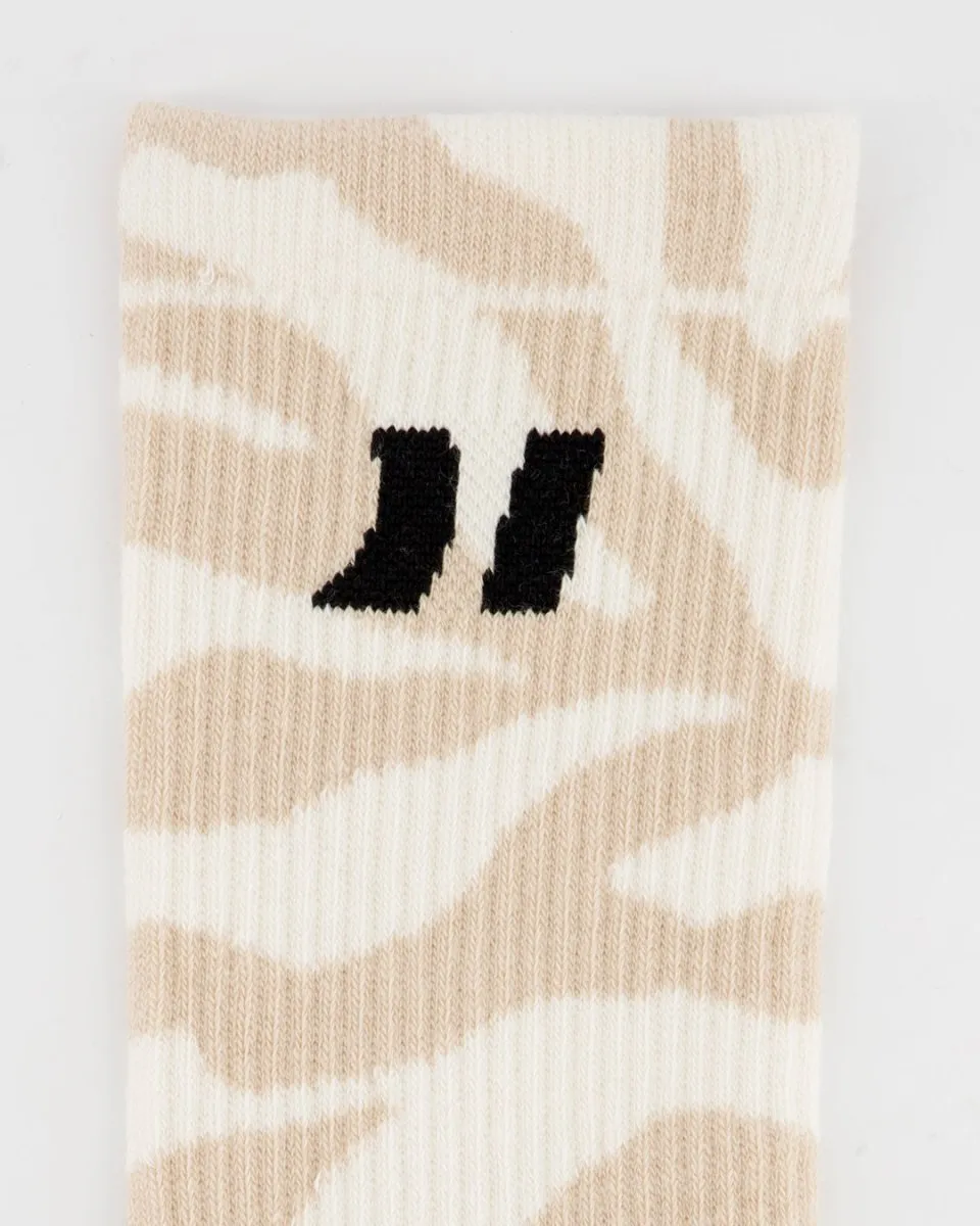 Zebra White Socks sold by Coolway product image thumbnail 3