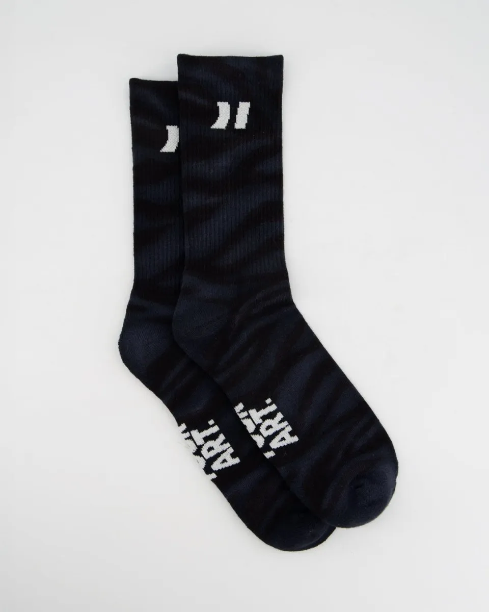 Zebra Black Socks sold by Coolway